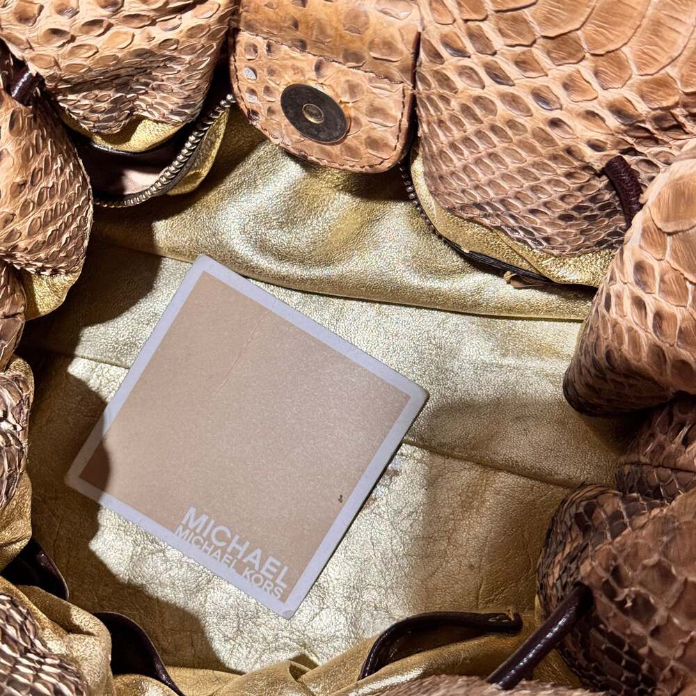 Michael Kors Collection Genuine Python Rehearsal … - image 4